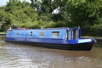 Lindallen, a canal boat built by ABC Leisure